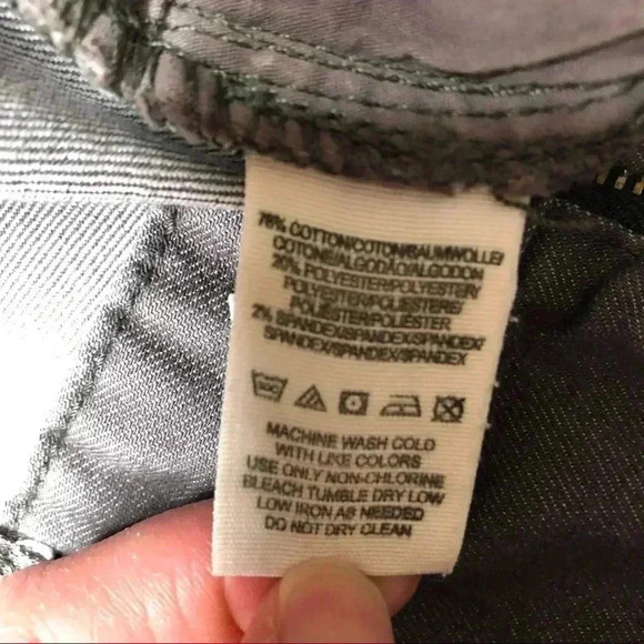 Free People Grey Ombré Skinny Jeans Size 27 - Picture 11 of 16